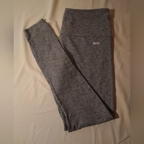 Bam gray-blue Leggings (bamboo & organic cotton) - Picture 1 of 3